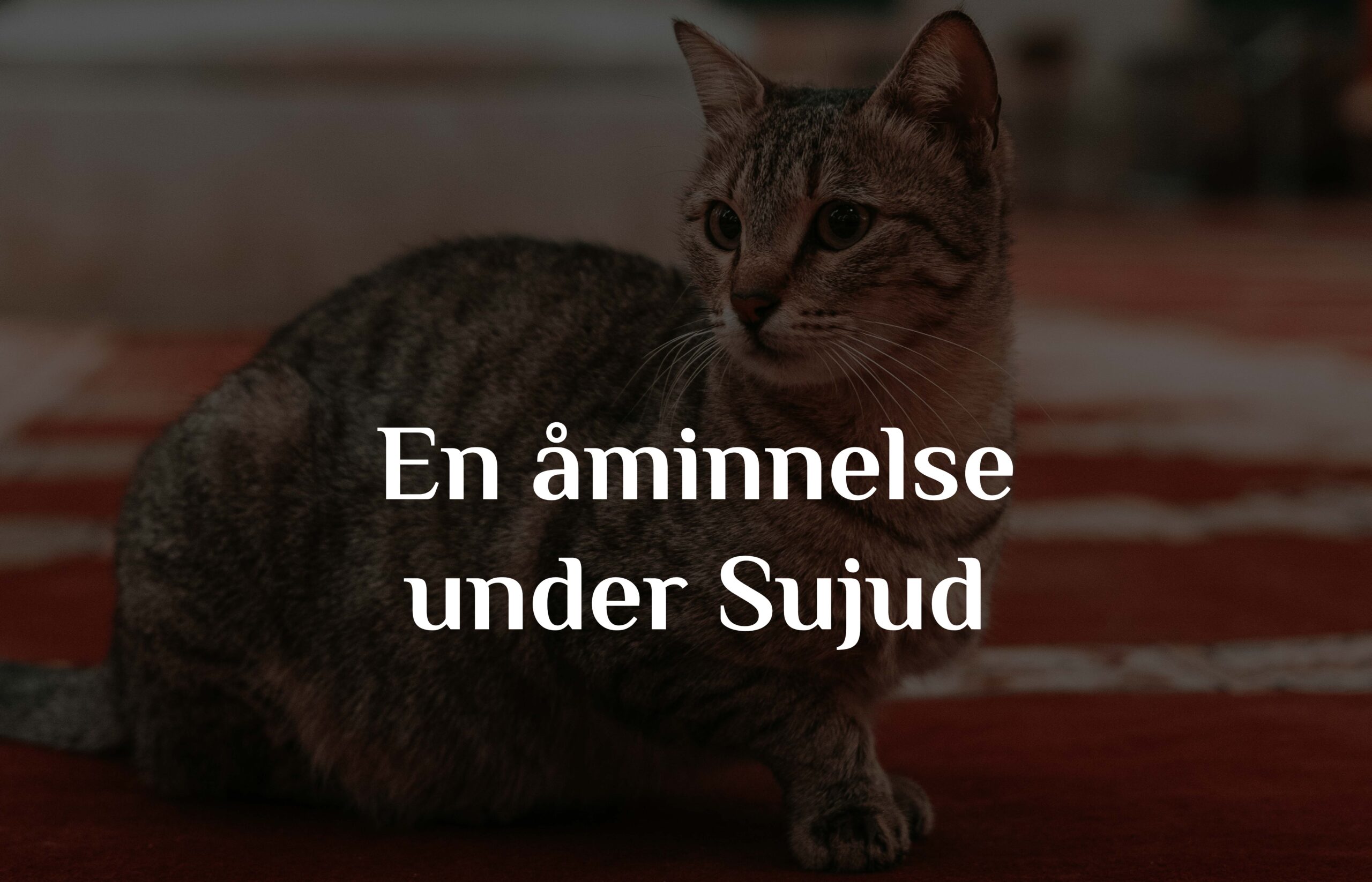 En åminnelse under nedfallandet och bugandet i bönen