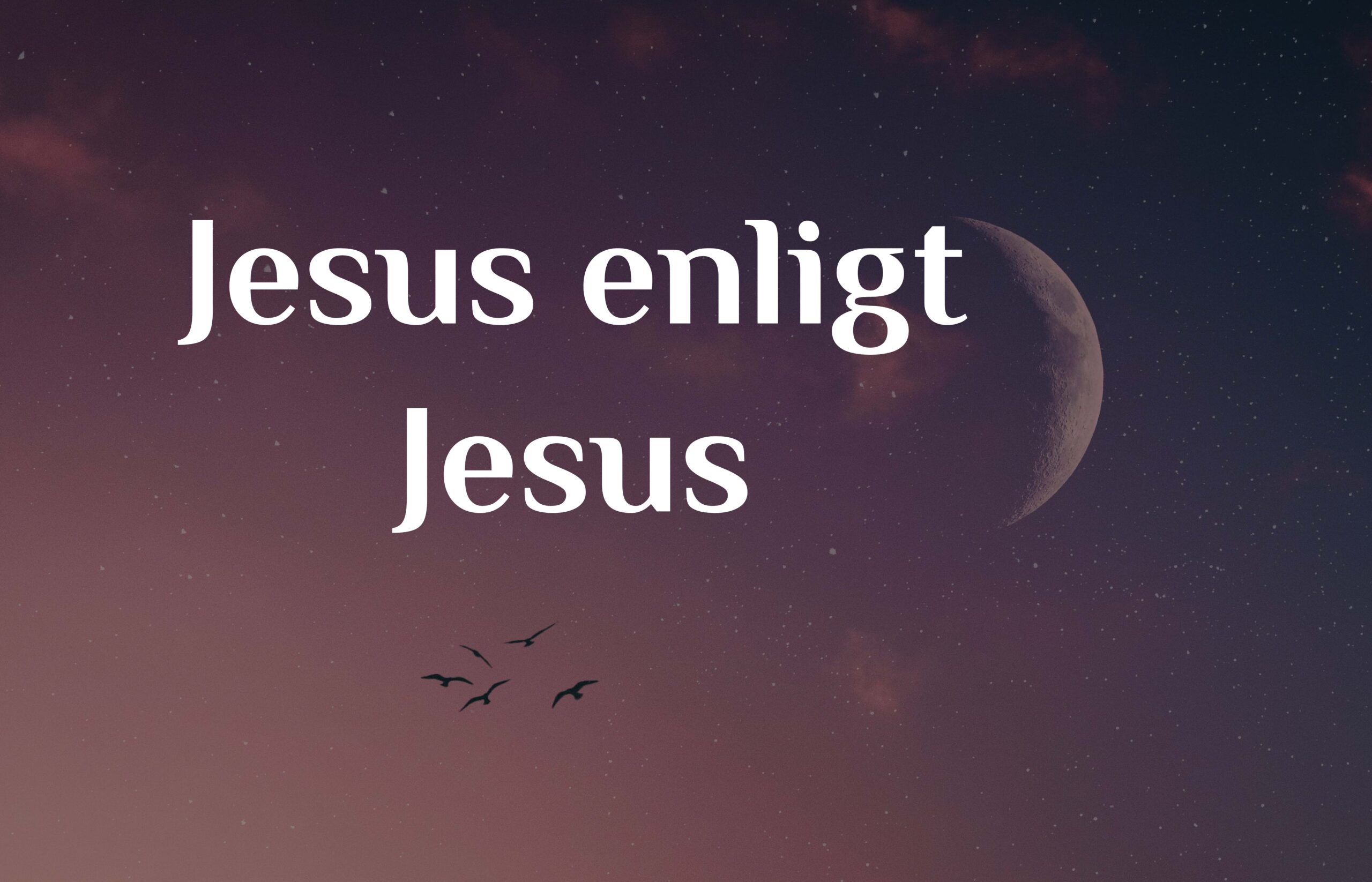 Vem är Jesus enligt Jesus?