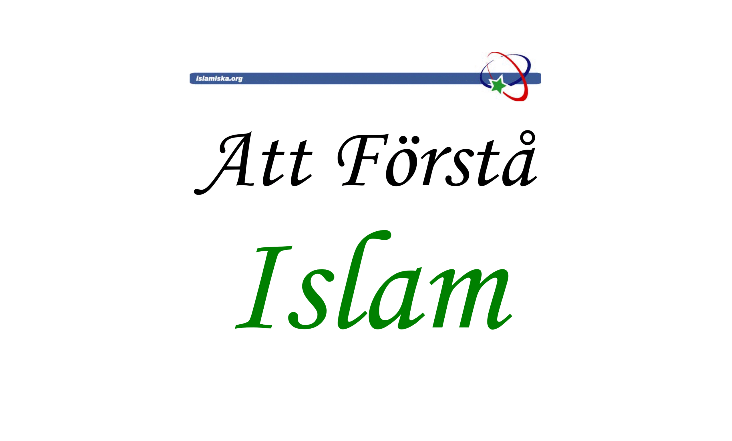 Att förstå islam